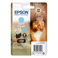 Epson 378XL (T3795) inktcartridge licht cyaan hoge capaciteit (origineel) C13T37954010 027118