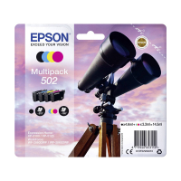 Epson 502 (T02V6) multipack (origineel) C13T02V64010 C13T02V64020 C13T02V64510 652000