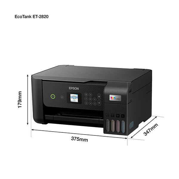 Epson EcoTank ET-2820 all-in-one A4 inkjetprinter met wifi (3 in 1)  846018 - 10