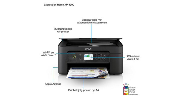 Epson Expression Home XP-4200 all-in-one A4 inkjetprinter C11CK65403 831877 - 6