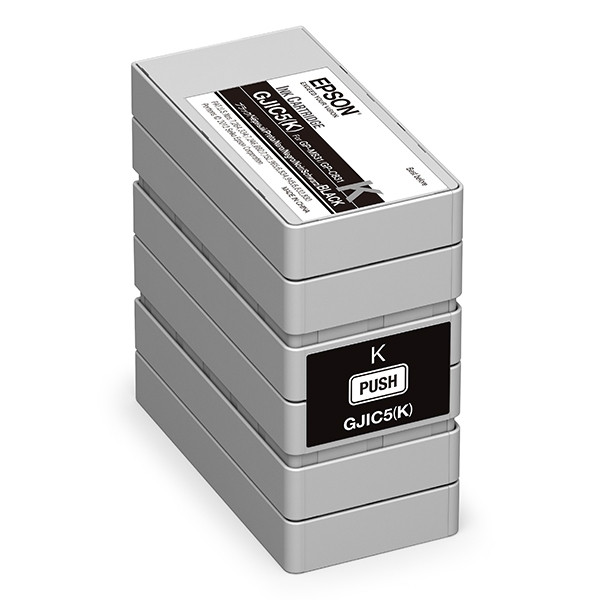 Epson GJIC5(K) inktcartridge zwart (origineel) C13S020563 905951 - 1