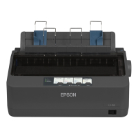 Epson LX-350 matrix printer zwart-wit  846129