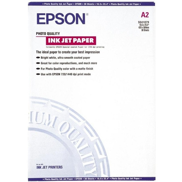 Epson Papier Photo Traditionnel A2 25 feuilles 330g - Agréé