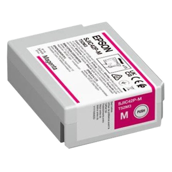 Epson SJIC42P-M inktcartridge  magenta (origineel) C13T52M340 084332 - 1