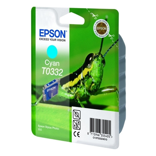 Epson T0332 inktcartridge cyaan (origineel) C13T03324010 021170 - 1