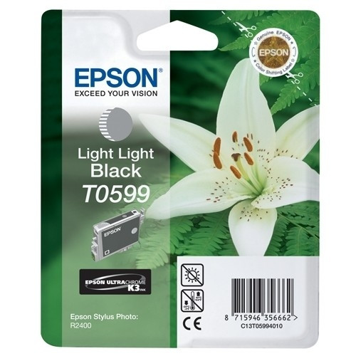 Epson T0599 inktcartridge licht licht zwart (origineel) C13T05994010 901946 - 1