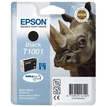 Epson T1001 inktcartridge zwart (origineel) C13T10014010 026218 - 1