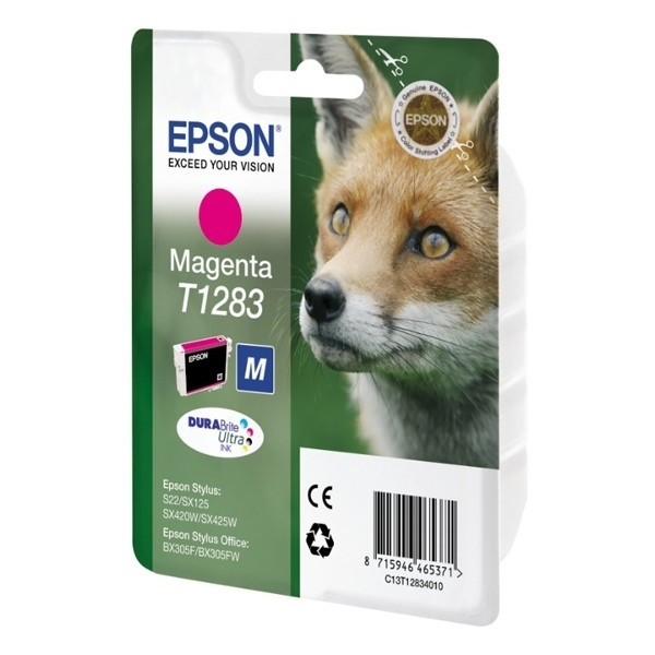 Epson T1283 inktcartridge magenta (origineel) C13T12834011 C13T12834012 026278 - 1