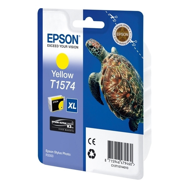 Epson T1574 inktcartridge geel (origineel) C13T15744010 902643 - 1