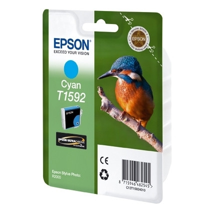 Epson T1592 inktcartridge cyaan (origineel) C13T15924010 026388 - 1