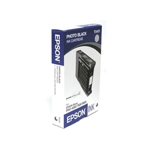 Epson T5431 inktcartridge foto zwart (origineel) C13T543100 904435 - 1