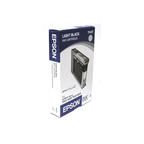 Epson T5437 inktcartridge licht zwart (origineel) C13T543700 904441 - 1