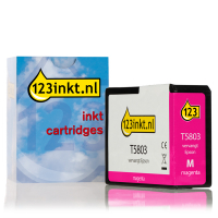 Epson T5803 inktcartridge magenta (123inkt huismerk)