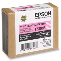 Epson T580B inktcartridge vivid licht magenta (origineel) C13T580B00 904375