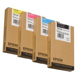 Epson T6123 inktcartridge magenta hoge capaciteit (origineel) C13T612300 904445 - 1