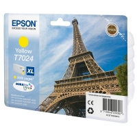 Epson T7024 inktcartridge geel hoge capaciteit (origineel) C13T70244010 026421