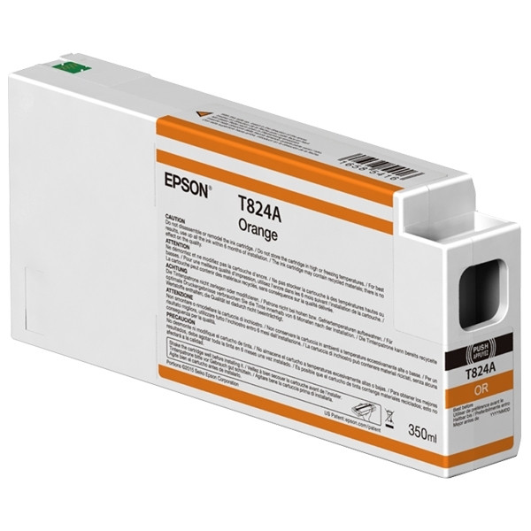 Epson T824A inktcartridge oranje (origineel) C13T824A00 904800 - 1