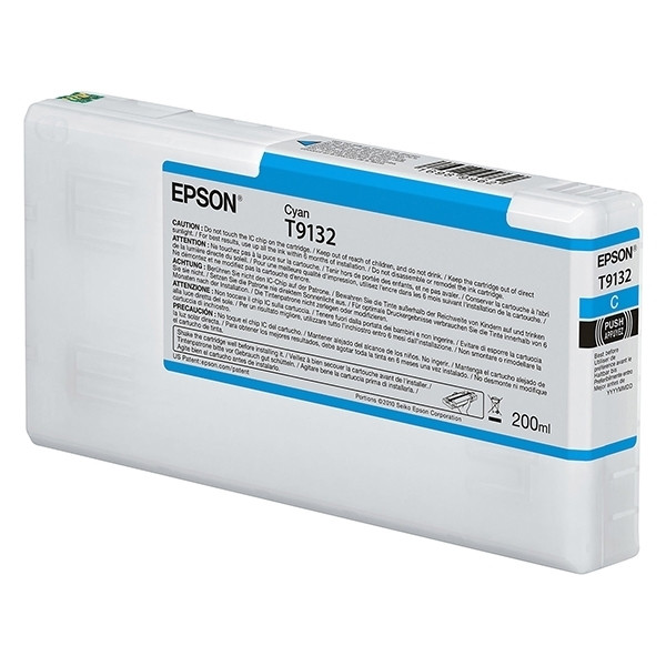 Epson T9132 inktcartridge cyaan (origineel) C13T913200 904788 - 1