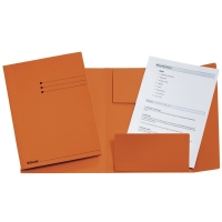 Esselte 3-klepsmap met lijnbedrukking oranje A4 (50 stuks) 1033313 203576