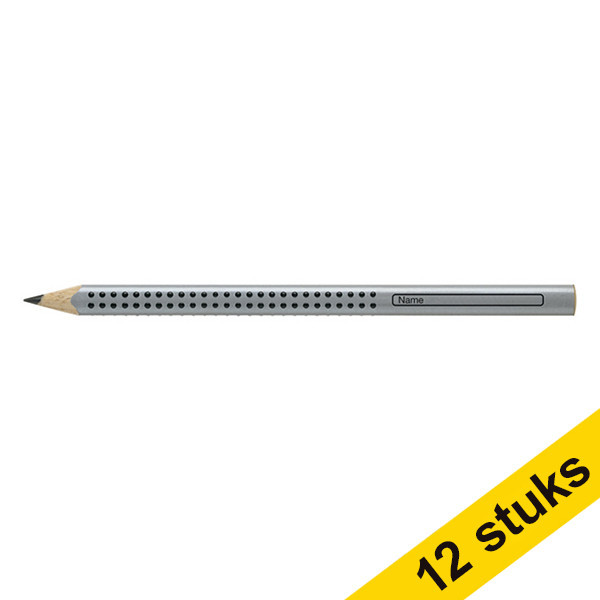 Faber-Castell Aanbieding: 12x Faber-Castell Jumbo Grip potlood (B)  240056 - 1