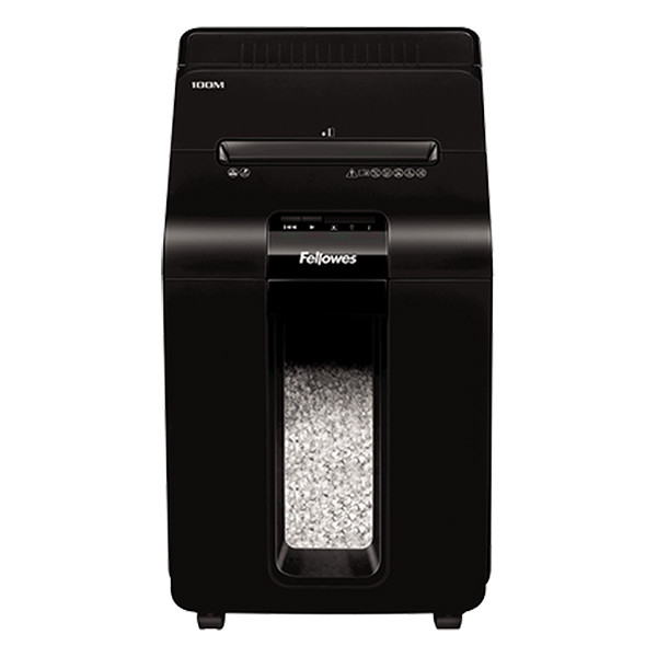 Fellowes AutoMax 100M papierversnipperaar kleine snippers (zwart) 4629201 213112 - 1