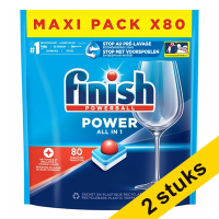 Aanbieding: Finish Power All-in-1 vaatwastabletten Regular (160 vaatwasbeurten)