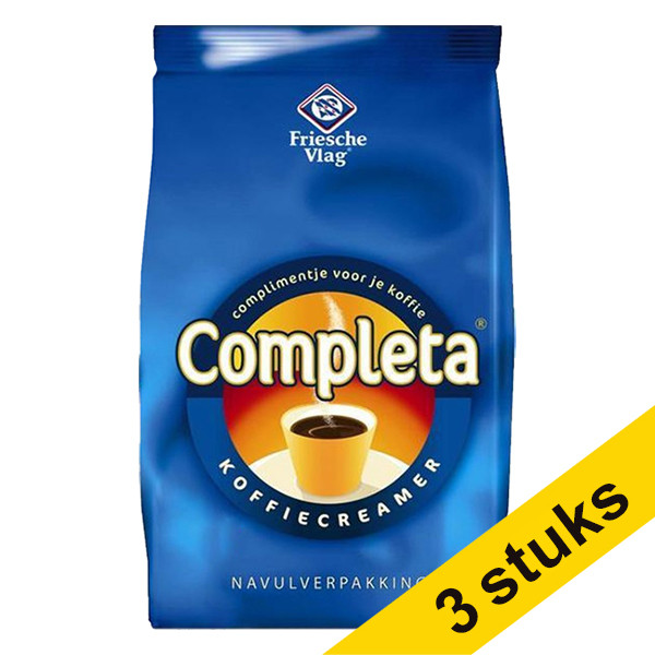 Friesche vlag Aanbieding: 3x Friesche Vlag Completa koffiecreamer 1 kg  404285 - 1