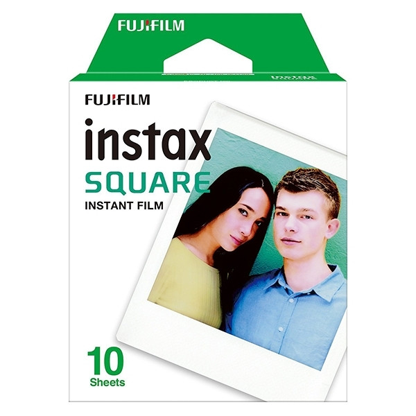 uitsterven Zeeslak Goodwill Fujifilm Instax Square Instax fotopapier Instant fotopapier Papier en  etiketten Fujifilm instax Square film (10 vel) 123inkt.nl