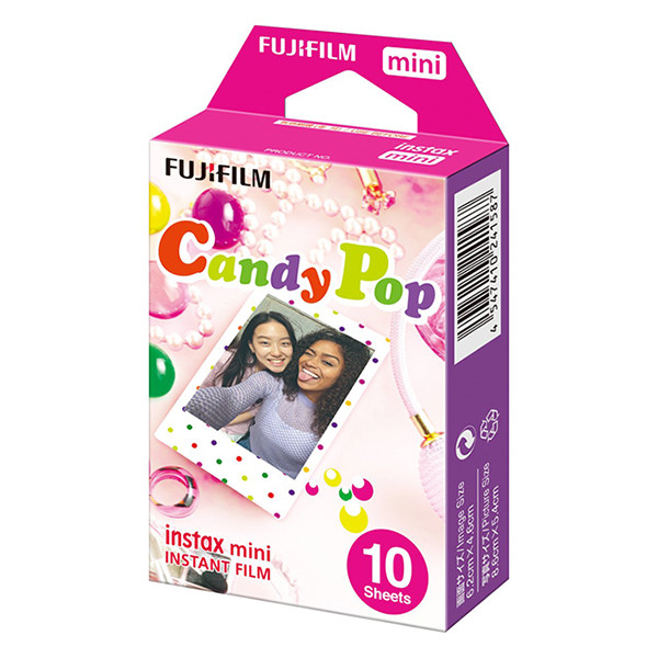 Fujifilm instax mini film Candy Pop (10 vel) 16321418 150821 - 2