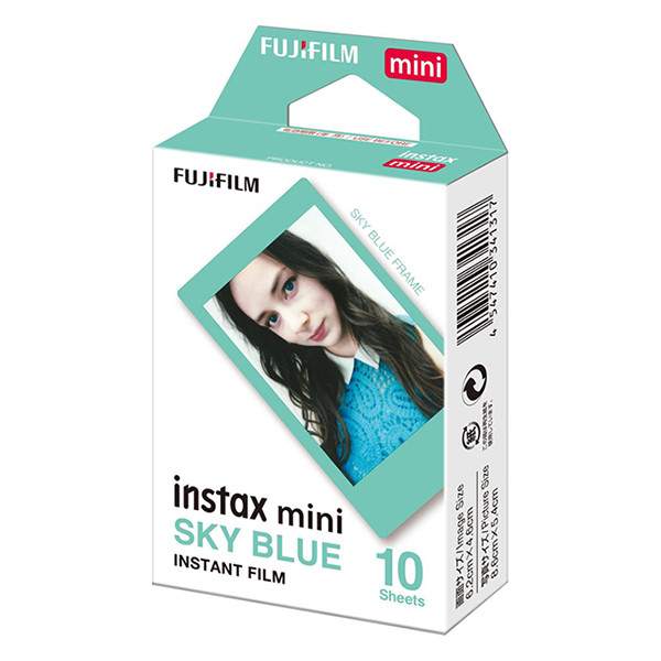 Fujifilm instax mini film Sky Blue (10 vel) 16537055 150825 - 2