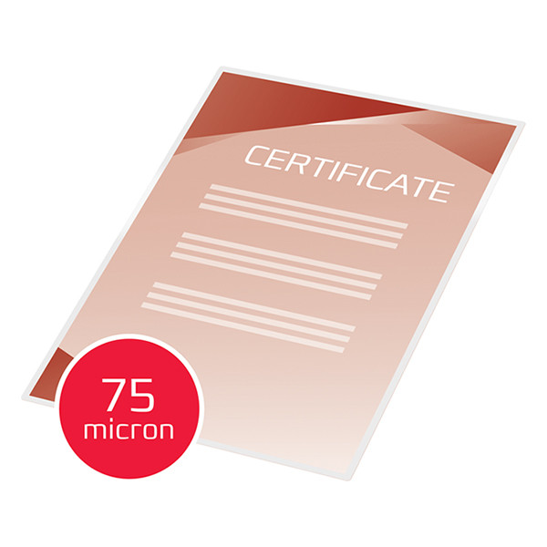 GBC document lamineerhoes A4 mat 2x75 micron (100 stuks) 3747240 207613 - 4