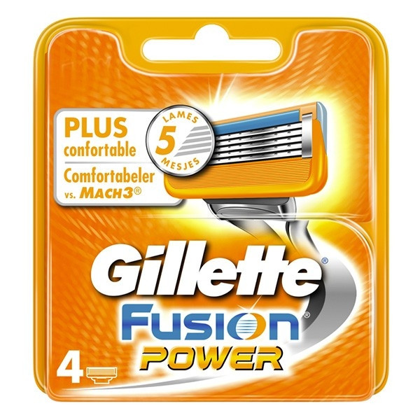 Gillette Fusion Power scheermesjes (4 stuks)  SGI00063 - 1