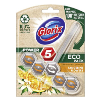 Glorix toiletblok Power 5 Tangerine Flowers (55 gram)  SGL00046