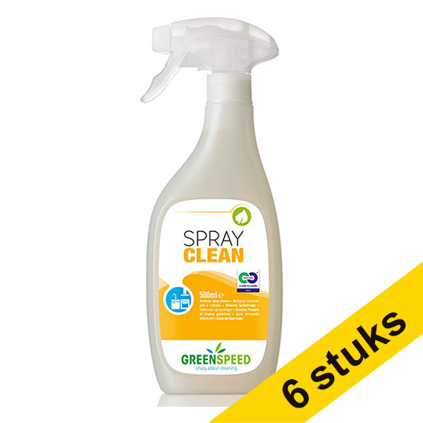 Greenspeed Aanbieding: 6x Greenspeed Spray Clean (500 ml)  SGR00046 - 1