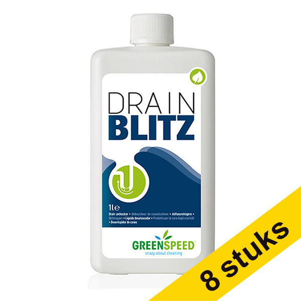 Greenspeed Aanbieding: 8x Greenspeed Drain Blitz (1 liter)  SGR00060 - 1