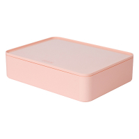 HAN Allison smart-organiser box met deksel flamingo roze HA-1110-86 218068