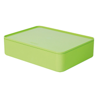 HAN Allison smart-organiser box met deksel limoen groen HA-1110-80 218064