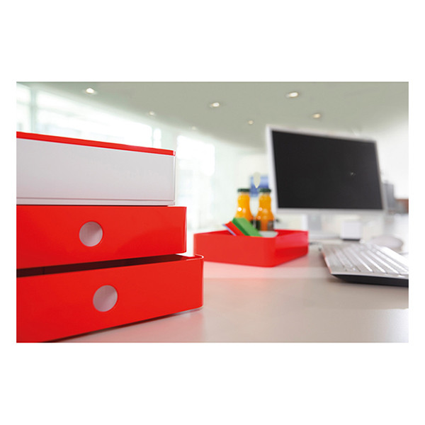 HAN Allison smart-organiser box met deksel sneeuw wit HA-1110-12 218059 - 2