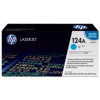 HP 124A (Q6001A) toner cyaan (origineel) Q6001A 039545