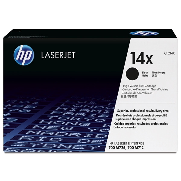 HP 14X (CF214X) toner zwart hoge capaciteit (origineel) CF214X 054666 - 1