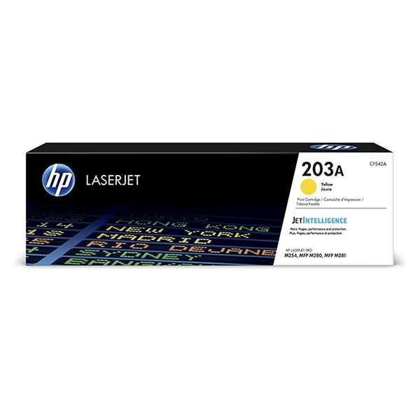 HP 203A (CF542A) toner geel (origineel) CF542A 055216 - 1