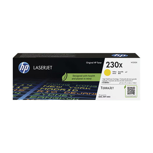 HP 230X (W2302X) toner geel hoge capaciteit (origineel) W2302X 133064 - 1