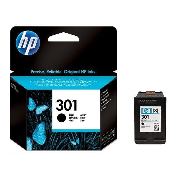 HP DeskJet 2540 HP DeskJet HP Inkt HP 301 (CH561EE) inktcartridge zwart (origineel) hp 301 301xl inkt huismerk 301 kleur ch563ee 123inkt.nl