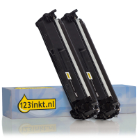 HP 30X (CF230X) toner zwart hoge capaciteit dubbelpak (123inkt huismerk)