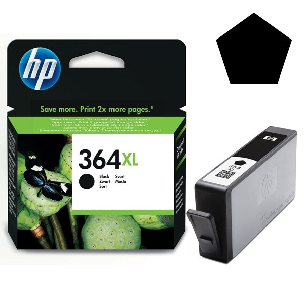 HP 364XL Cartridge Zwart | |