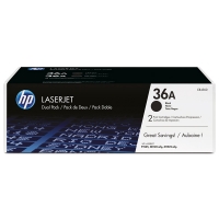 HP 36AD (CB436AD) toner zwart dubbelpak (origineel) CB436AD 054088