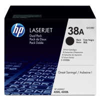 HP 38D (Q1338D) toner zwart dubbelpak (origineel) Q1338D 054096