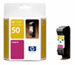 HP 50 (51650ME) inktcartridge magenta (origineel)