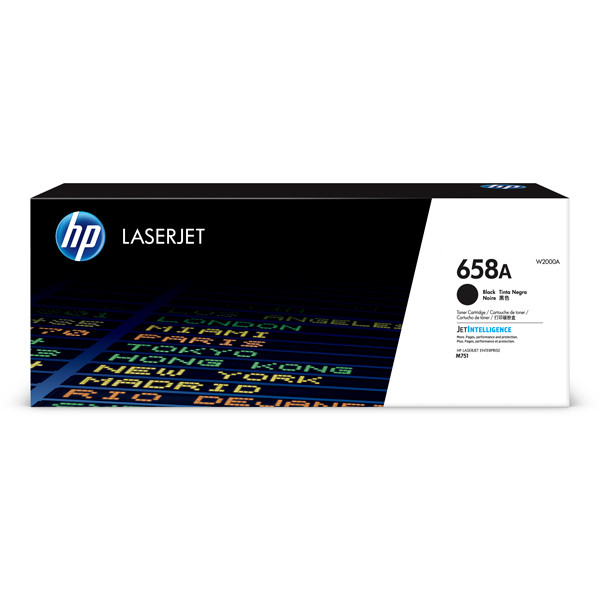 HP 658A (W2000A) toner zwart (origineel) W2000A 055398 - 1