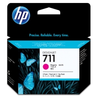 HP 711 (CZ135A) multipack magenta 3 stuks (origineel) CZ135A 044206